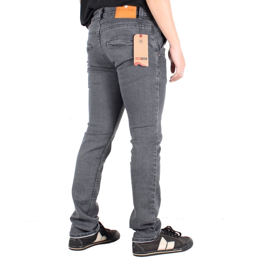 celana panjang pria jeans / jeans pria slim fit / jeans panjang pria / jeans slim fit pria / jeans abu