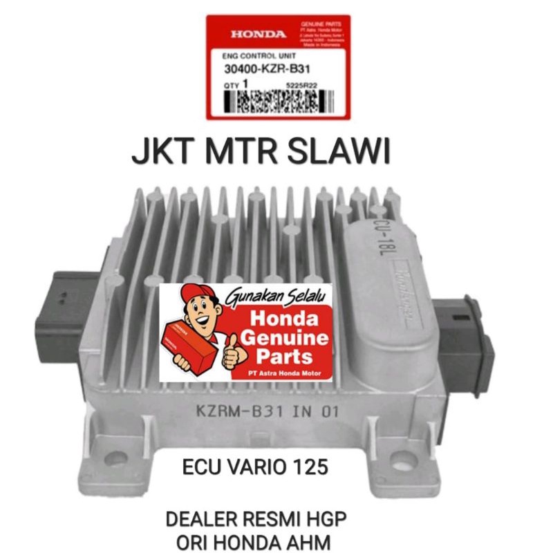 30400-KZR-B31 ecu ecm vario 125 cbs iss ada idling stop tahun 2011 -2014 ori Honda AHM