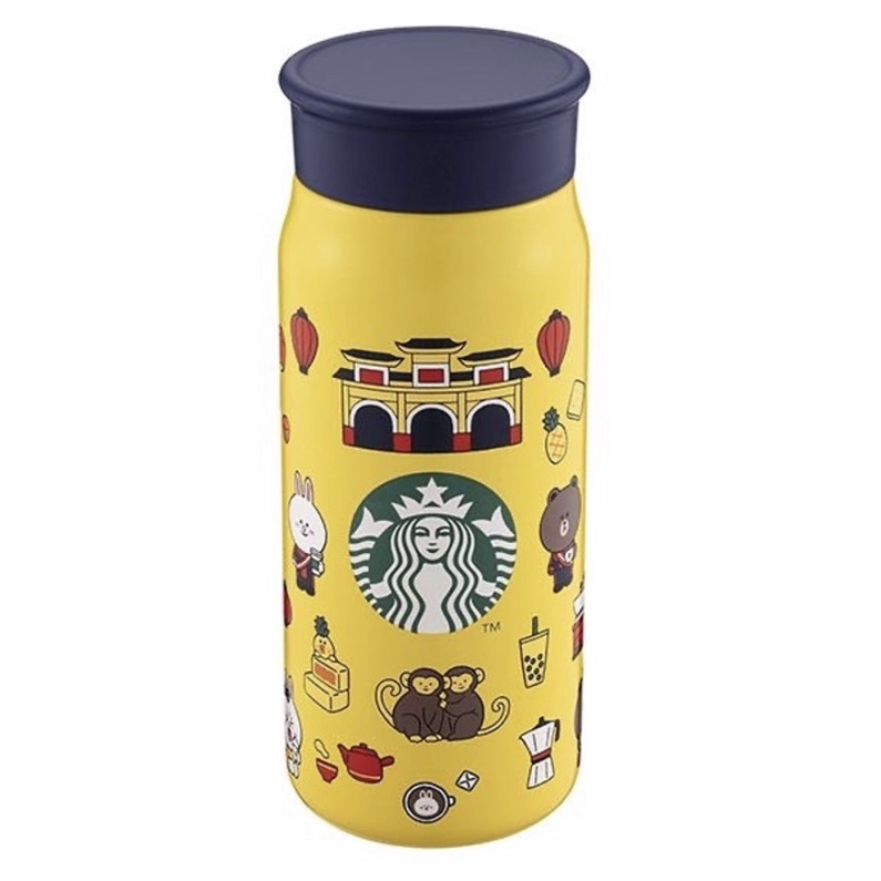 Taiwan Starbucks X Line Friends Fancy tumbler