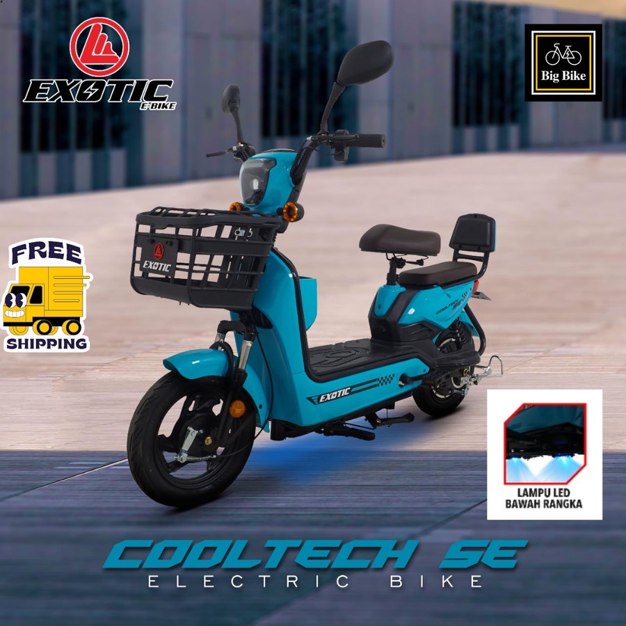 Sepeda Listrik Cooltech SE Kultek Exotic Pacific