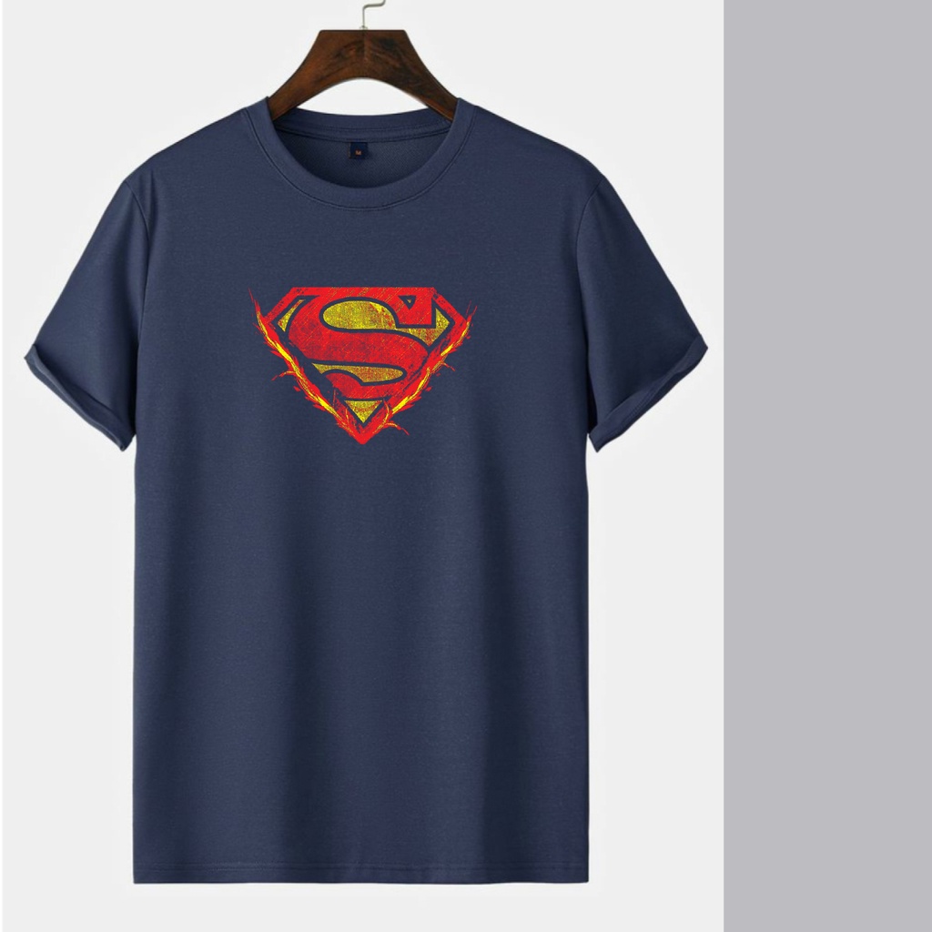 kaos distro pria wanita dewasa SUPERMAN
