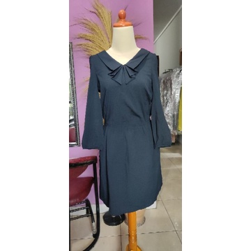 Dress V Nex Lengan panjang