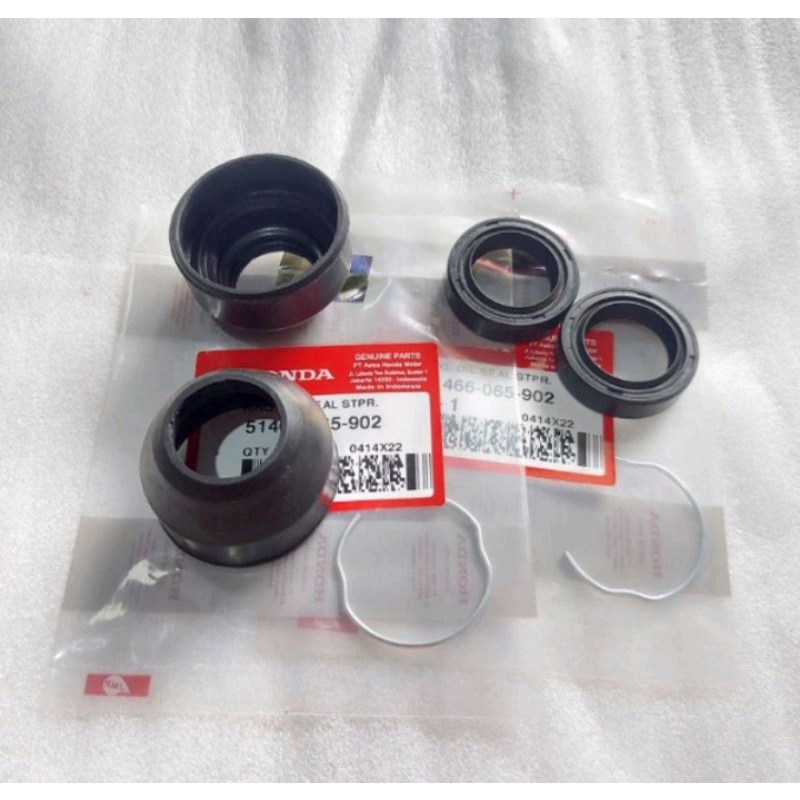 Seal oli set shock shockbreaker depan honda win 100