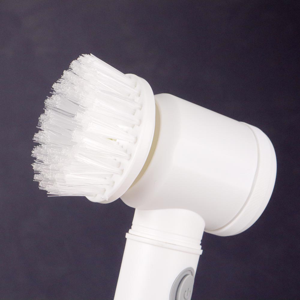 BATHE PROJECT Sikat Elektrik Magic Brush 5 in 1 Electric Cleaning Brush - WQ8110 - White