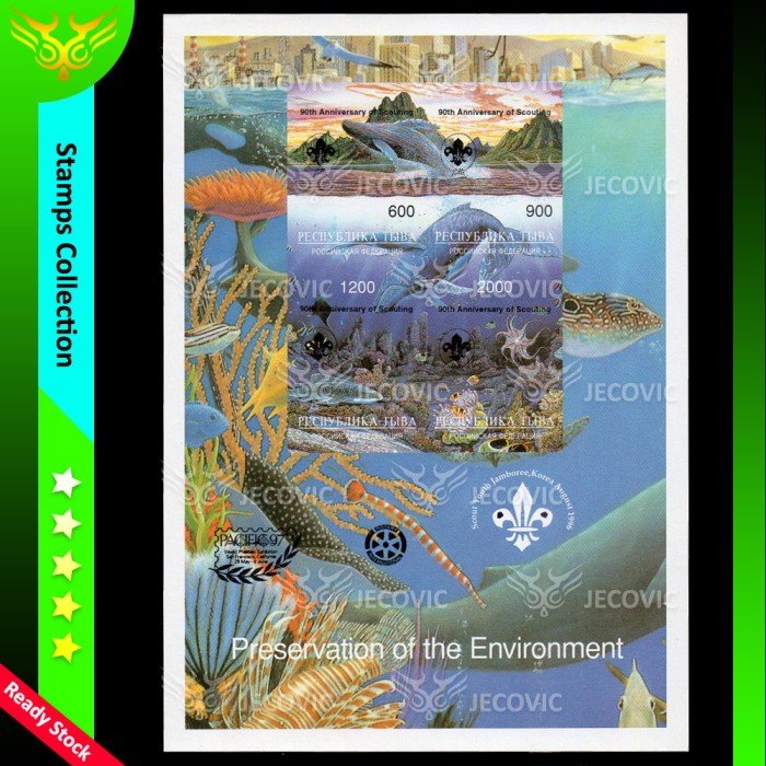 

Scout Preservation Environment Imperforated, Prangko Souvenir Sheets