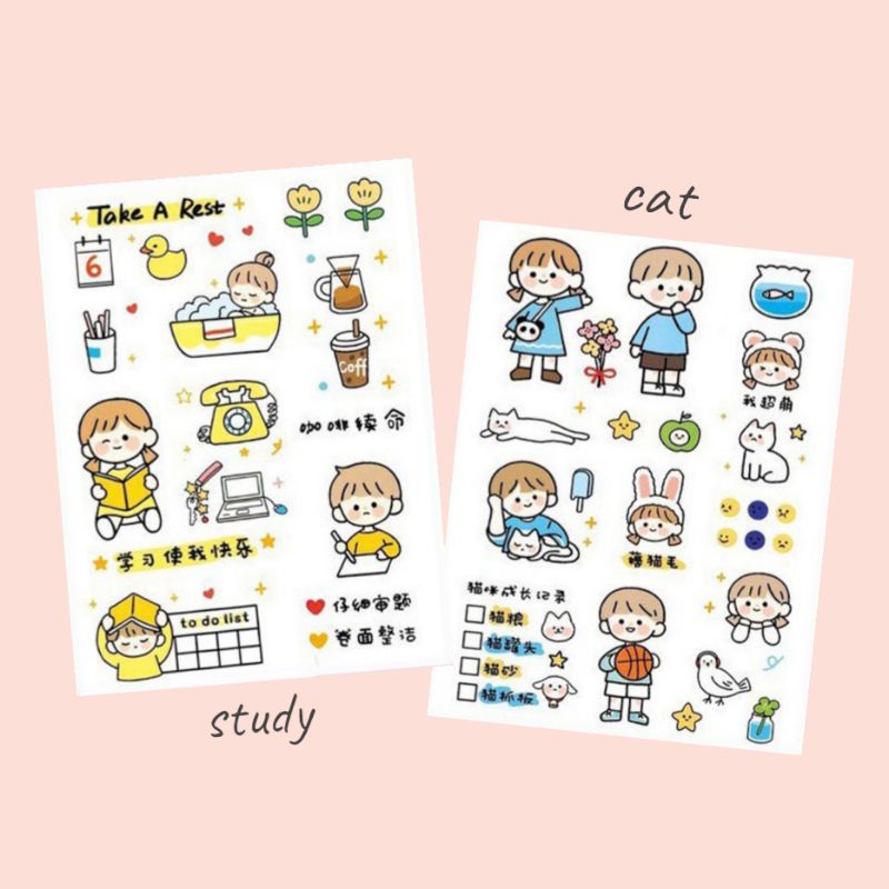 

Sticker Daily for Journaling Deco Sticker