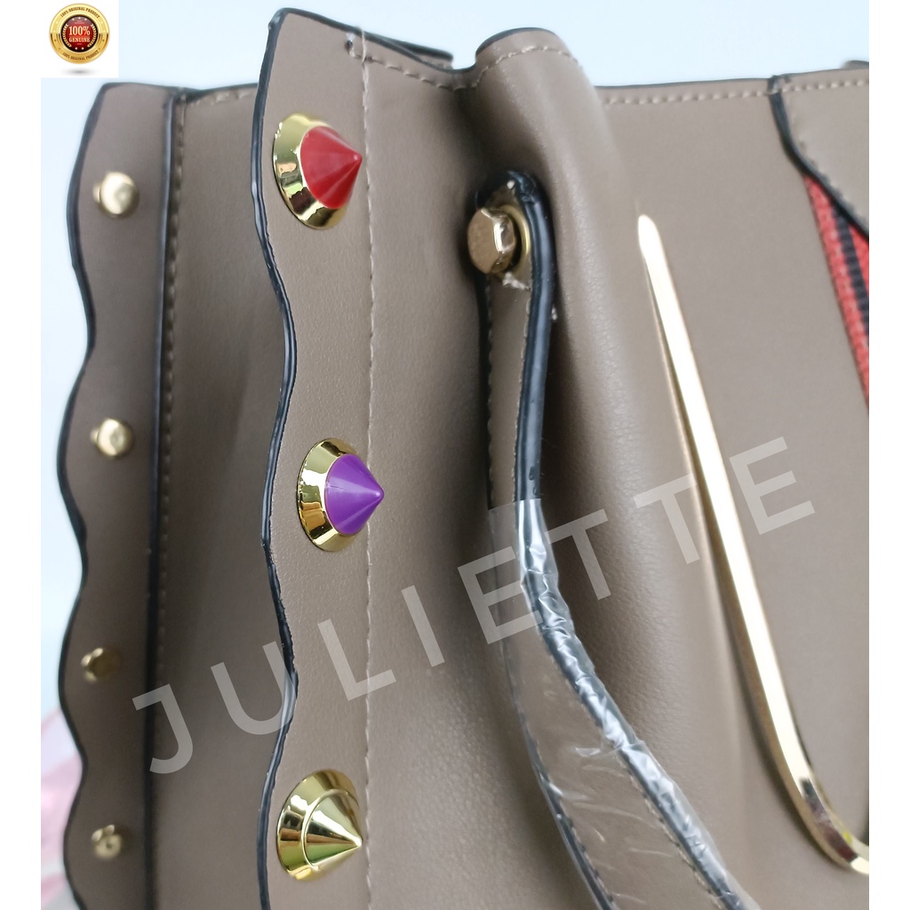 Tas wanita Import Batam Bag Selempang Cewek J4769 Branded Cantik Grosir Fashion Murah Handbag Original Besar Kantor Kerja Kuliah Premium Super Populer Terbaru Terlaris Hobo Ibu Emak Dewasa Santai berpergian Shoulder Bahu