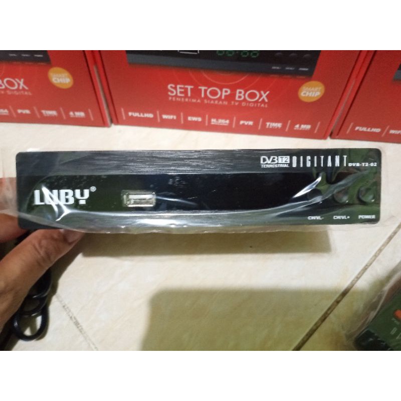 Set Top Box Siaran TV Digital Luby DVB T2-02 STB Original