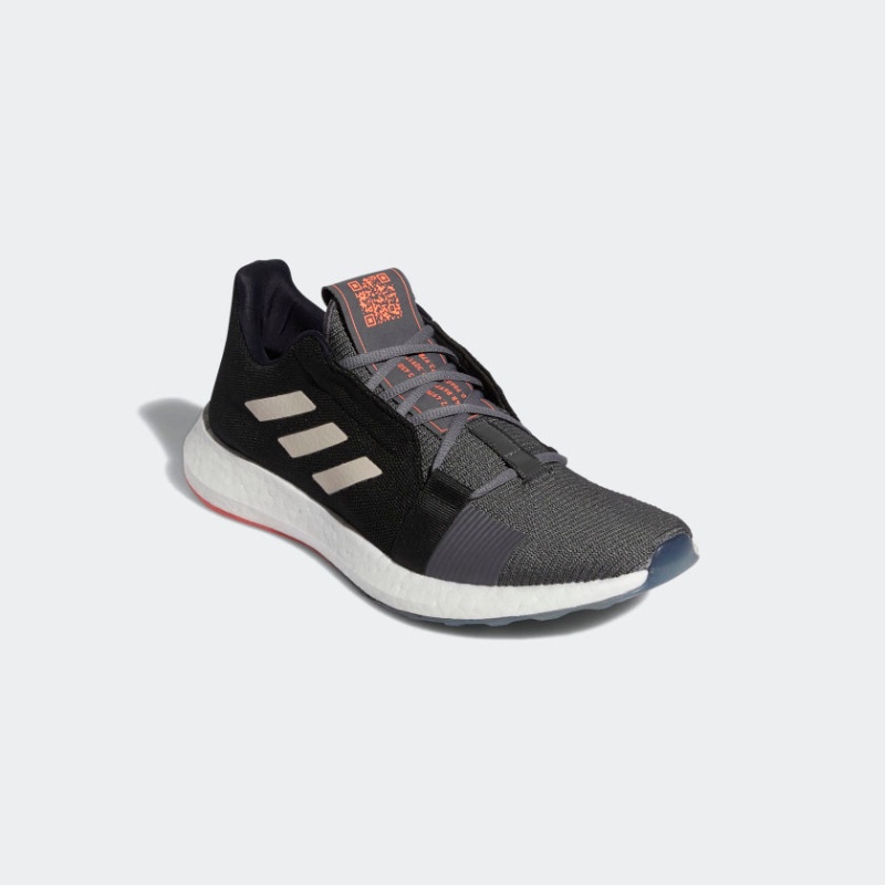 Sepatu Adidas Running Senseboost GO Abu-abu EG0957 - 43 EU / 9 UK Original