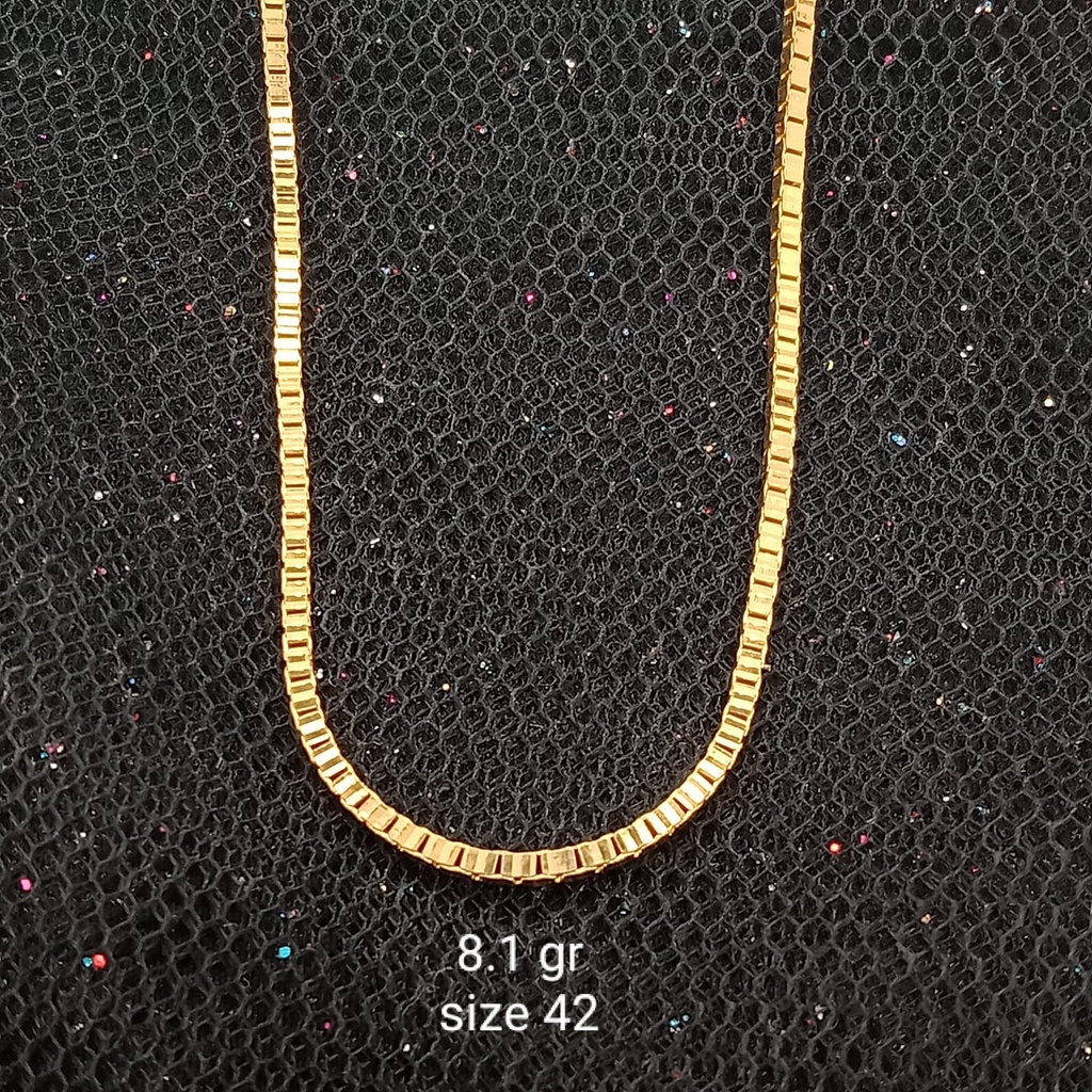 Kalung emas 17k - 8.1 gr kadar 750 - 3885