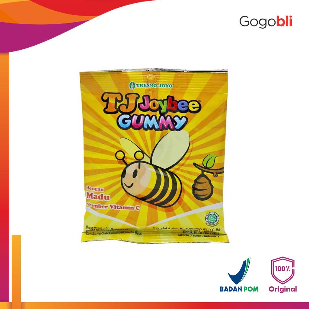 

Madu TJ Joybee Gummy Sachet 21gr