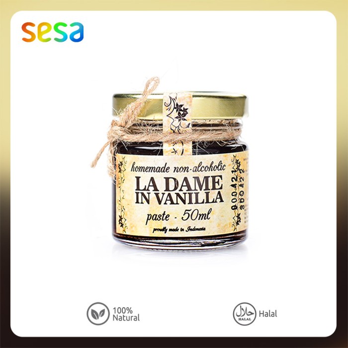 

LA DAME IN VANILLA VANILLA BEAN PASTE 50 ML