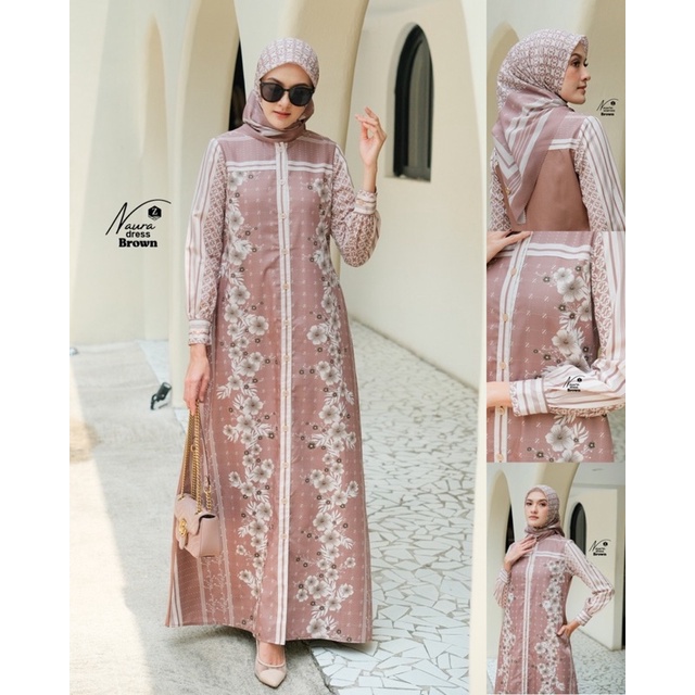 NAURA DRESS ZALIFA ORIGINAL