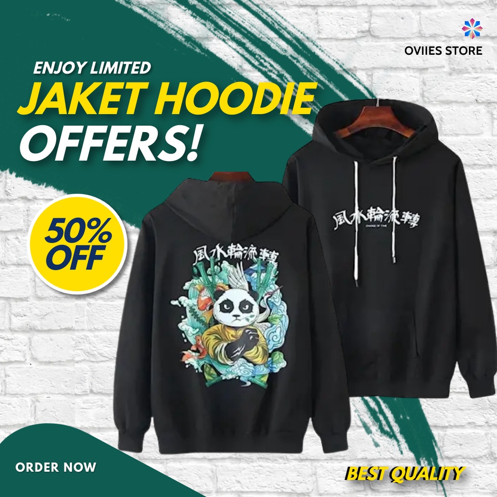 JAKET HODDIE HOODY HODI PRIA WANITA HUDI HUDIE HOODIE HODIE JEKET JACKET DISTRO FLEECE TEBAL COUPLE 