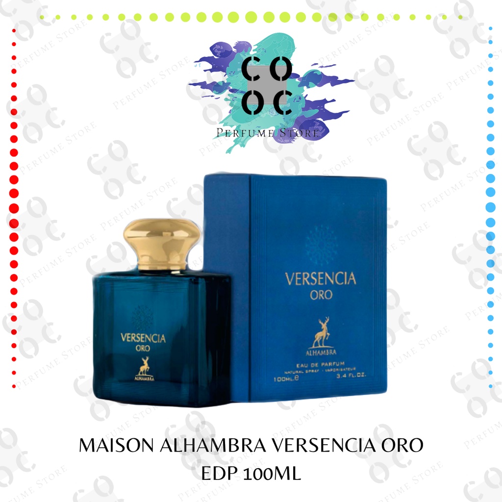 MAISON ALHAMBRA VERSENCIA ORO EDP 100ML FOR MAN