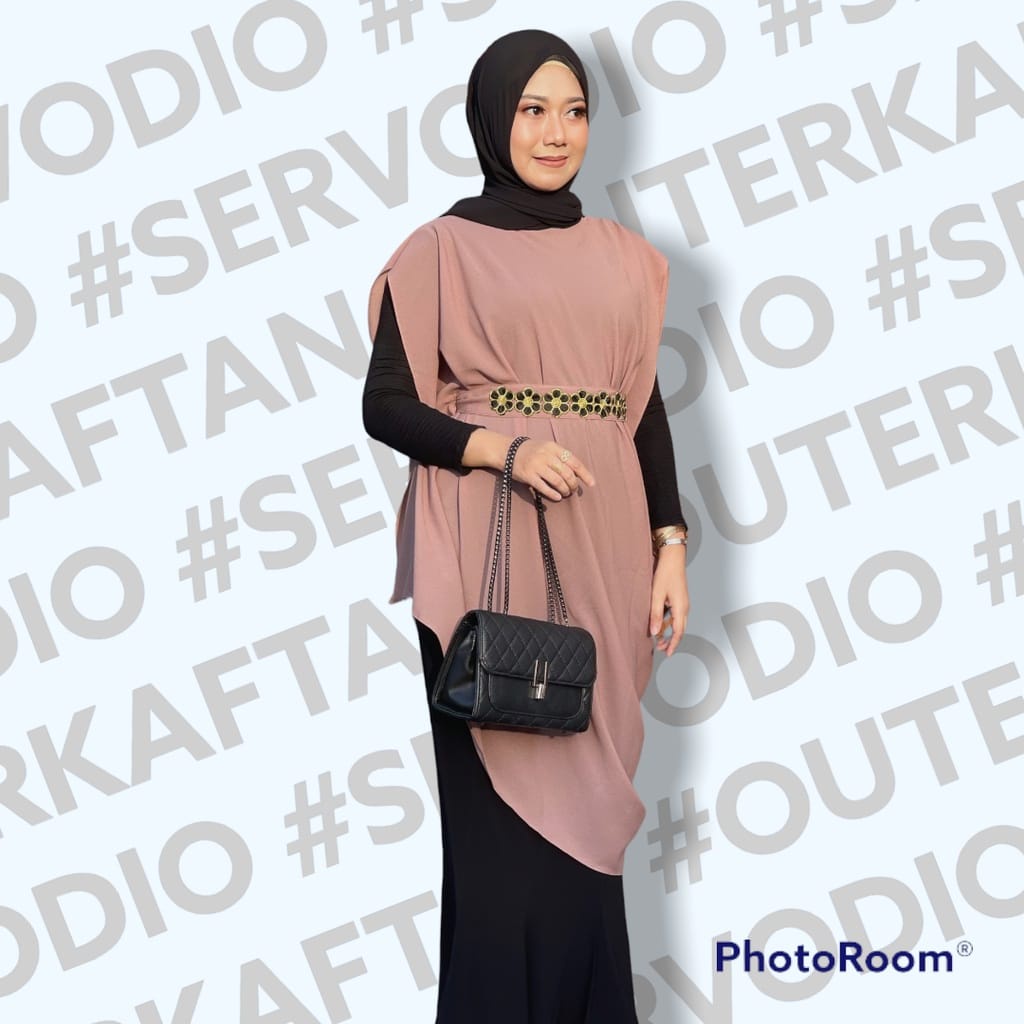 kaftan mewah elegan kaftan Isyana kaftan kondangan