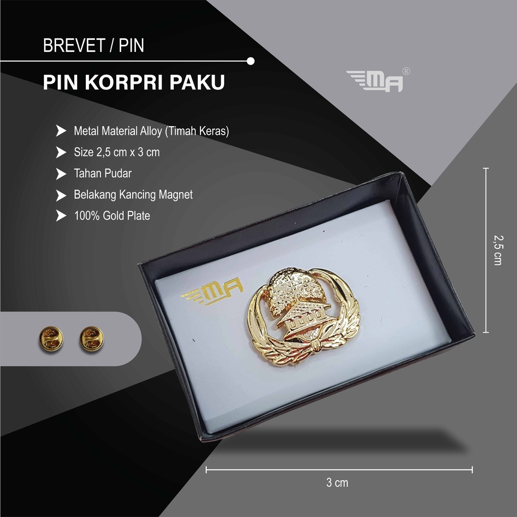 PIN KORPRI PAKU PREMIUM EXCLUSIVE