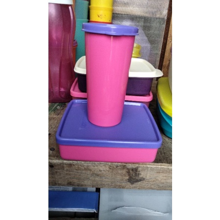 set bekal anak Tupperware BARU