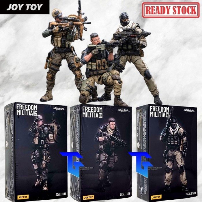JOYTOY Freedom Militia 1/18 Military Figure - JT2511 - JT2528 - JT2535