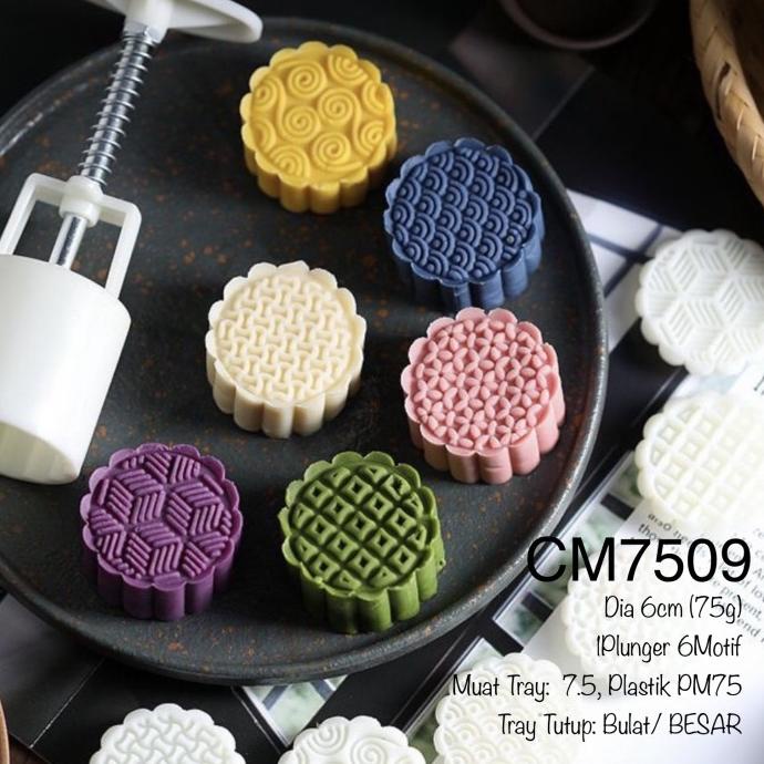 Cetakan Kue 75g CM7509 Mooncake, Mochi dll