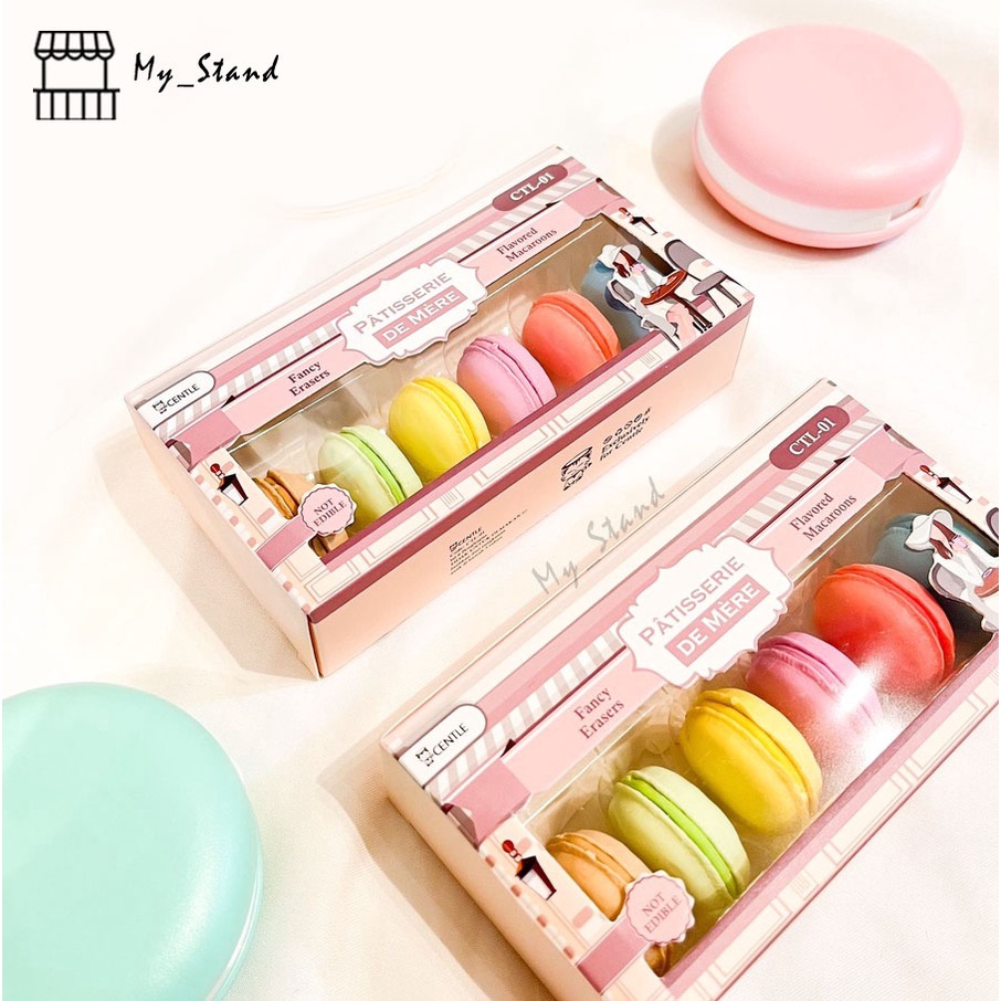 

Penghapus Macaron Eraser Karakter Macarons Macaroon Cake Kue Murah Lucu Unik Sekolah