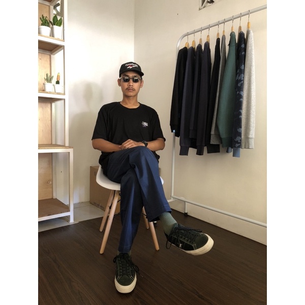 Celana Chino Edwin Khaki Navy Second Branded Original