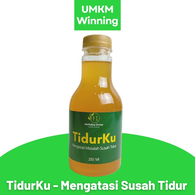 

TidurKu Herbal Sirup Cair Ampuh Mengatasi Insomnia Susah Tidur 250 ml