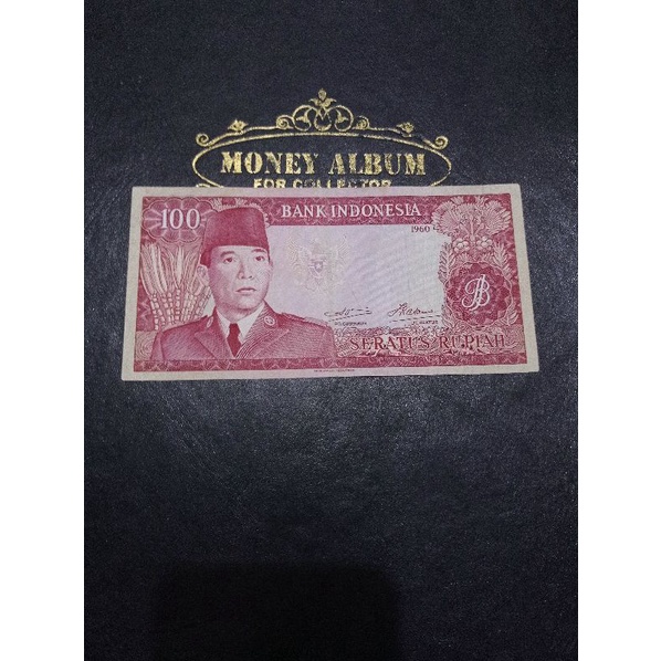 uang kuno 100 soekarno 1960