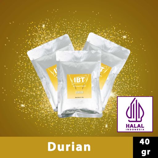 

Bahan Minuman Bubuk Rasa Durian Instant IBT Drink Powder Sachet