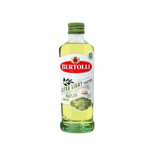 

BERTOLLI EXTRA LIGHT OLIVE 500 ML - MINYAK ZAITUN