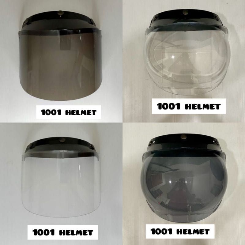 KACA BOGO FLAT INJAK ORIGINAL/ KACA CEMBUNG BODA SNI kaca helm bogo injak murah