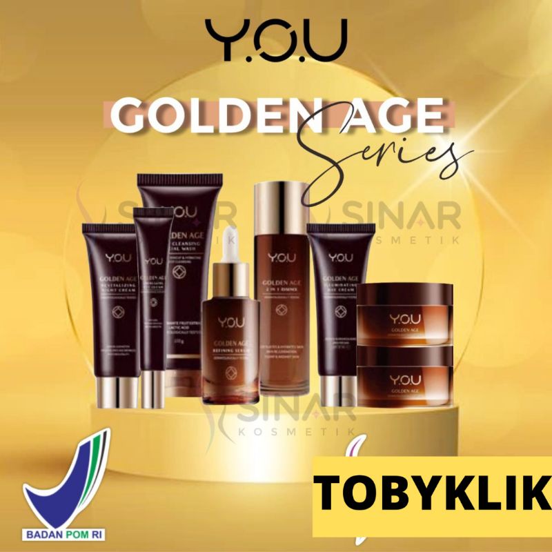 YOU Golden Age SERIES / Facial Wash/ Serum/ Eye Cream/ 2in1/ Night Cream/ Day Cream