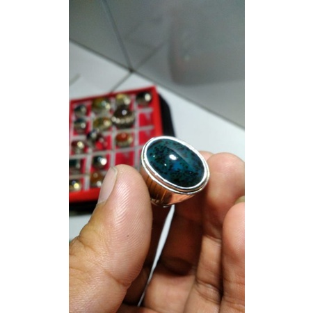 BATU BACAN MAJIKO totol coklat encer TANAH HITAM