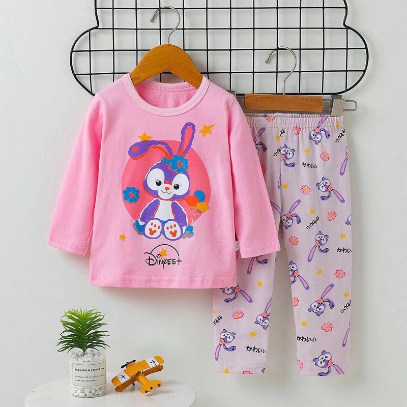 SALE!! PP 4-6 TAHUN | PP008 | BAJU TIDUR ORGANIK ANAK | PIYAMA IMPORT ANAK | SETELAN TIDUR IMPORT BAHAN KATUN ORGANIK