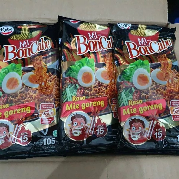 

Kobe Mi BONCABE Rasa Mie Goreng Level 15 Pack 105gr