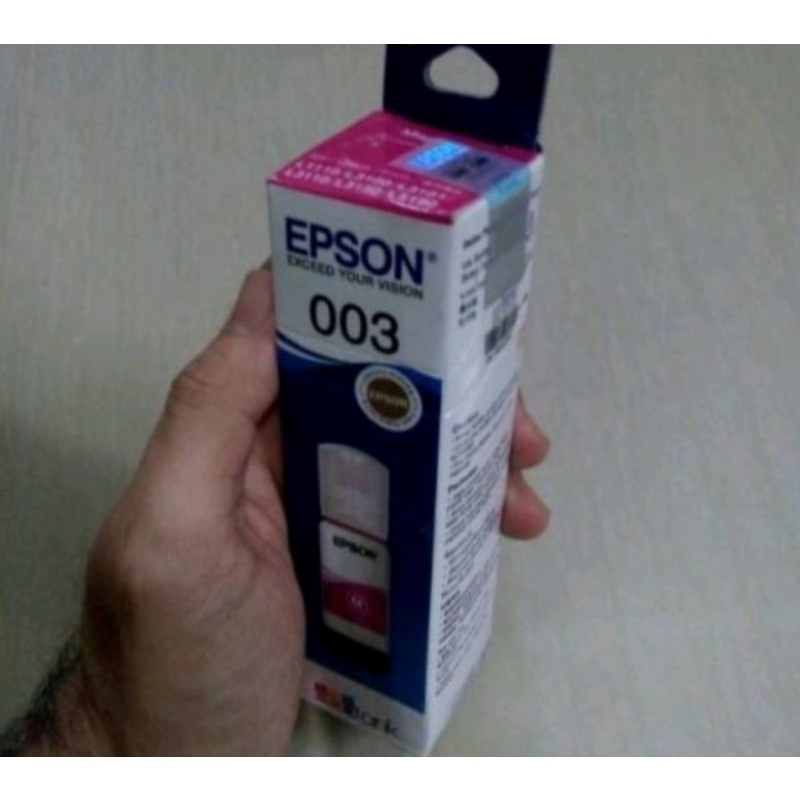 Tinta Printer Eps0n 003 ori harga per botol