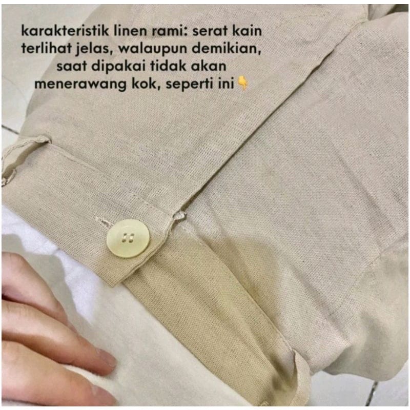 Kulot Linen Carla // Celana Panjang Wanita