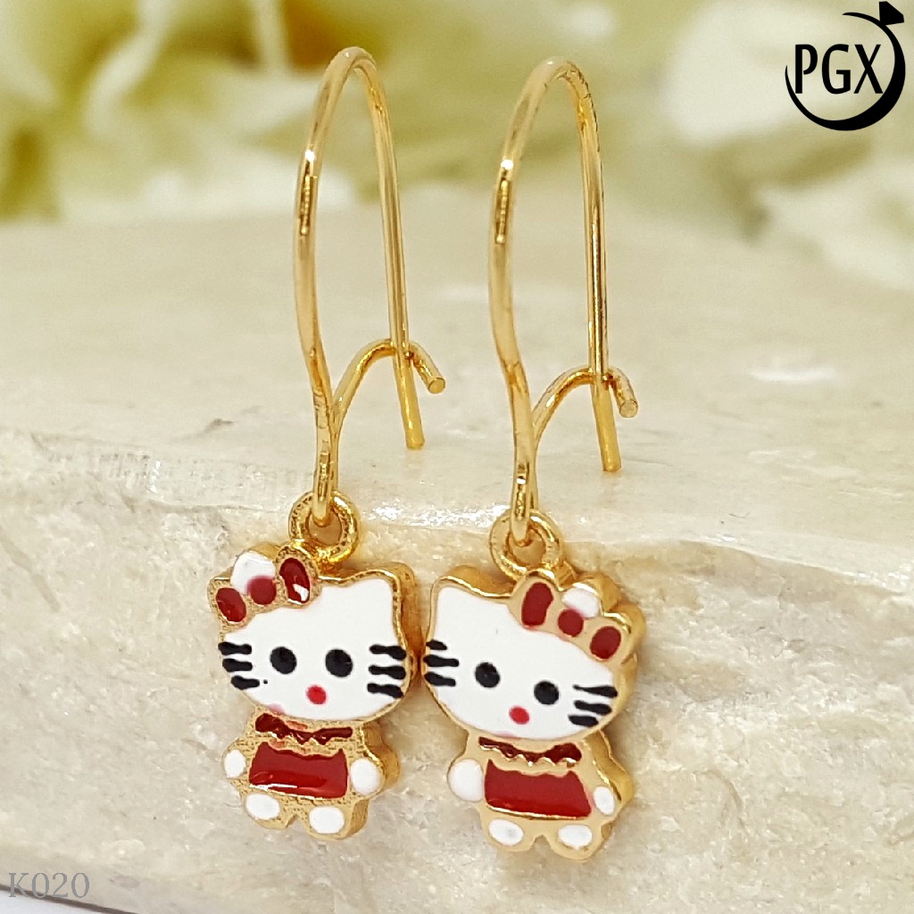 PGX Anting Anak Xuping Aksesoris Perhiasan Lapis Emas Premium - K020