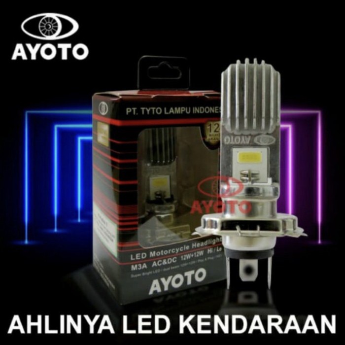 Jual Lampu Led Motor Ayoto M A H Ac Dc W W Sport Naked Vixion Cbr R Shopee Indonesia