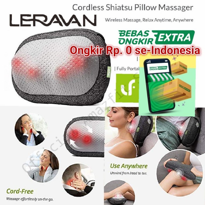 Xiaomi Leravan Wireless Massage Pillow with Built-in PTC heating plate