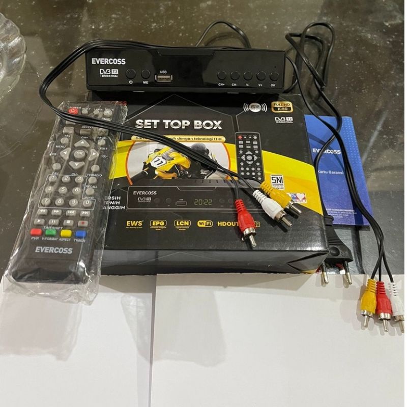 TERMURAH PROMO STB MATRIX DVBT-2 APPLE HD MERAH, LUBY 01 Evercoss  SOGO POLYTRON 620T2 POLYTRON 700T