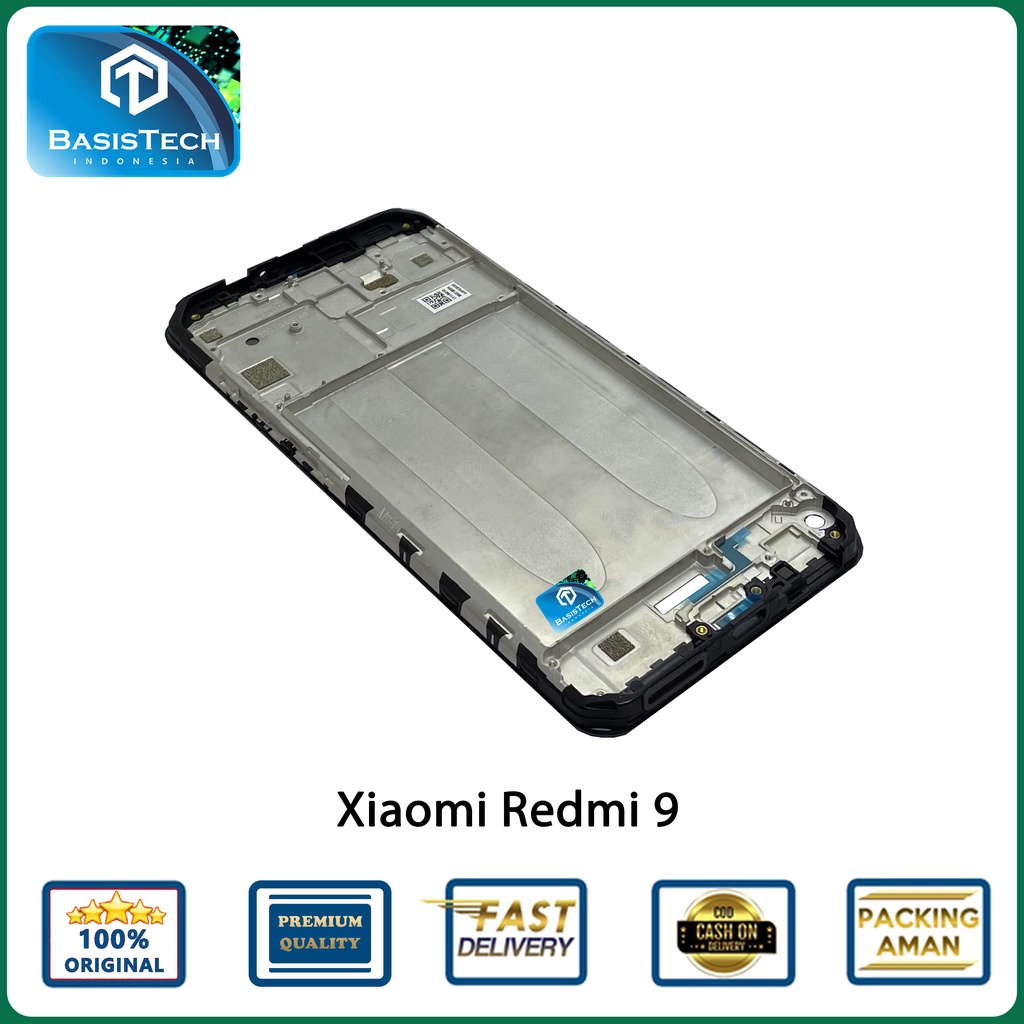 FRAME TATAKAN LCD XIAOMI REDMI 9 - BASISTECH ORIGINAL QUALITY