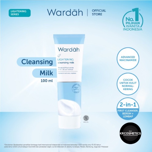 Wardah Lightening Cleansing Milk 100 ml