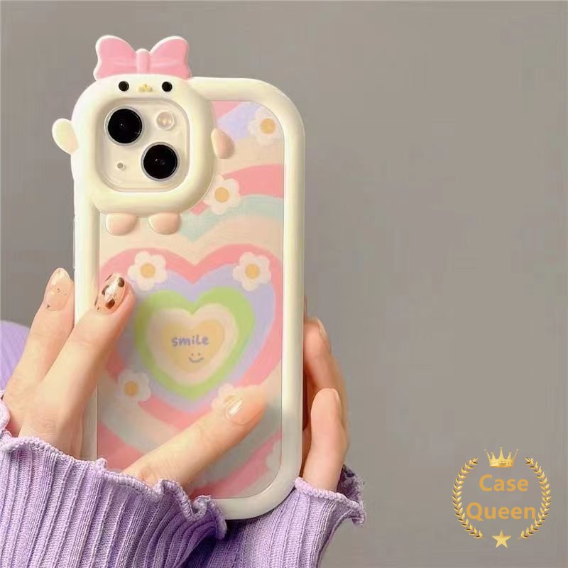 Case Desain Bunga Hati Monster 3D Untuk Vivo Y15S Y21 Y31 Y51 Y15 Y16 Y21S Y33S Y12 Y11 Y22 Y22s Y35 Y20 Y51A Y02s V23 Y75 Y91 Y53s Y91C Y20 Y30 Y20 Y20 Y23S Y20 Y20 Y20 Y30 Y20 Y