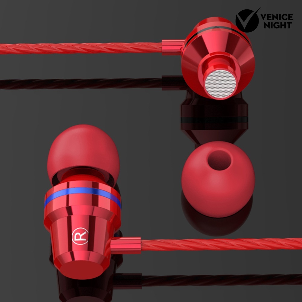 (VNEP) (Berkabel) M4 Type-C Earphone In-Ear Stereo Music Headset untuk Ponsel Xiao-mi Hua-wei