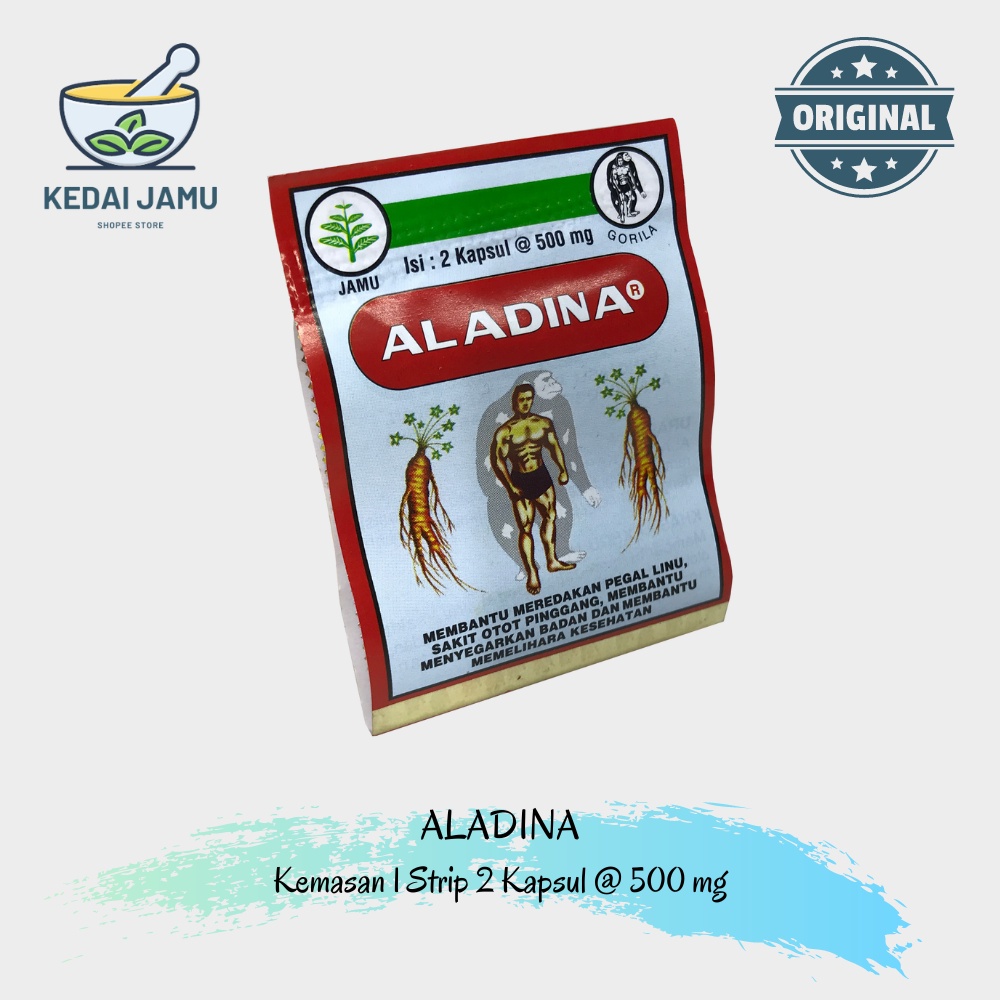 KAPSUL Aladina Gingseng RoyalJelly PASAKBUMI