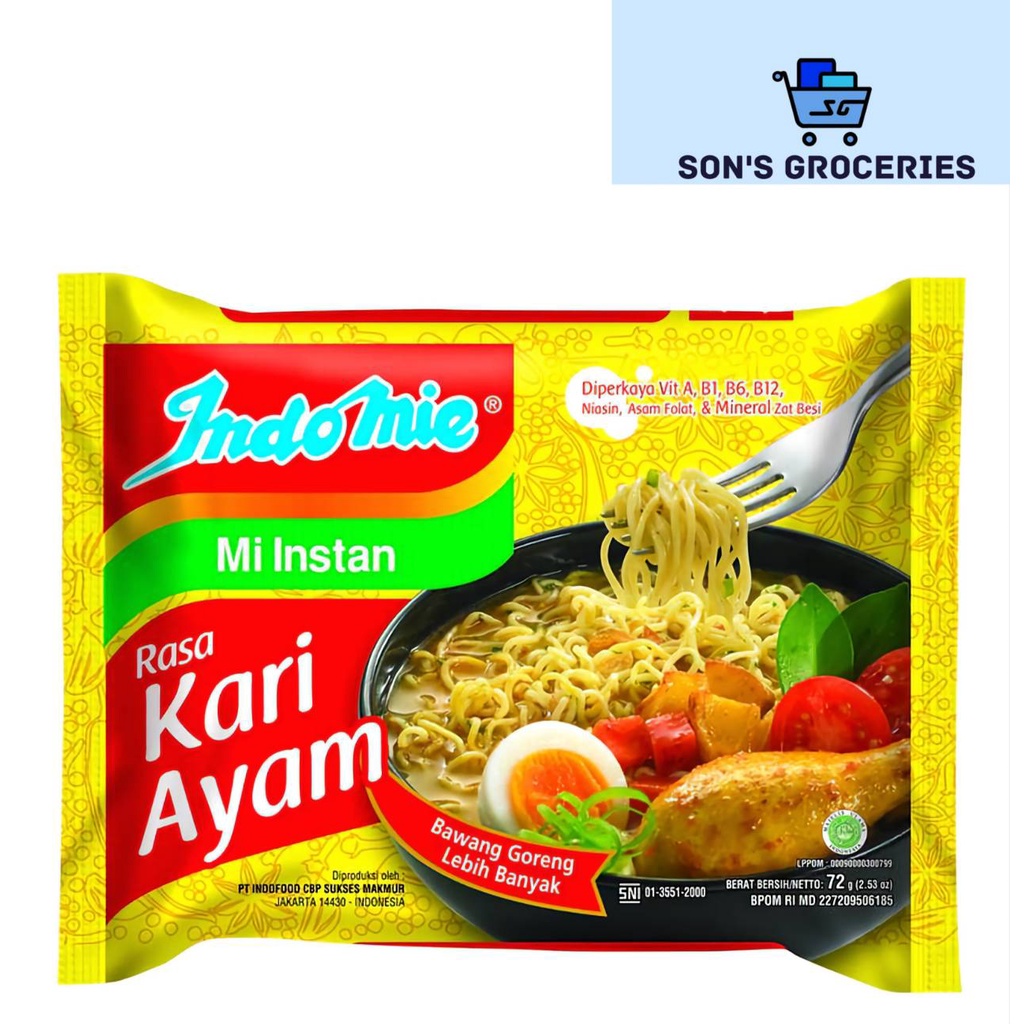 

Indomie Rasa Kari Ayam