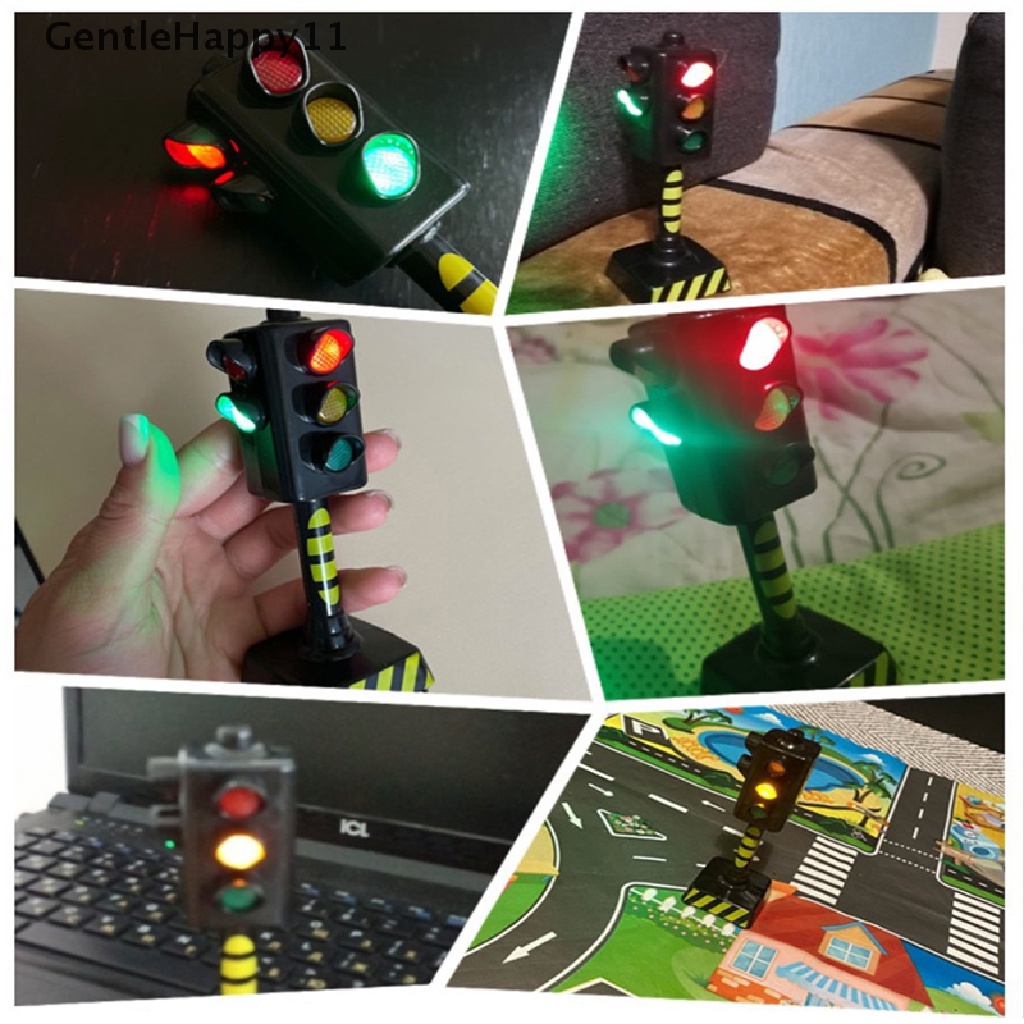 Gentlehappy Mainan Kamera Mini Dengan Lampu Lalu Lintas LED + Musik Untuk Anak