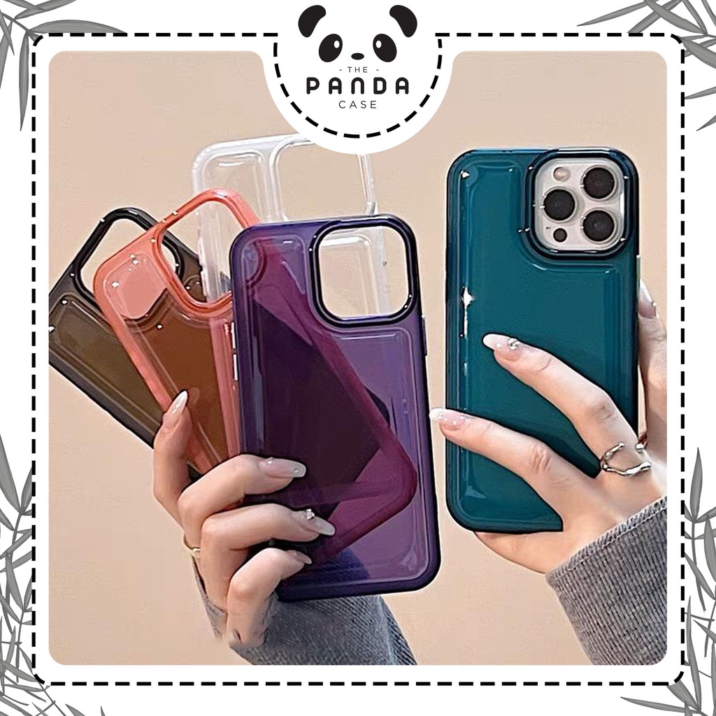 [TPC] Soft Case Bubble 5 Color (2) IPHONE TPU Transparant Warna Permen Macaron FULL COVER IPHONE X XS MAX XR 11 12 13 PRO MAX HP IP060