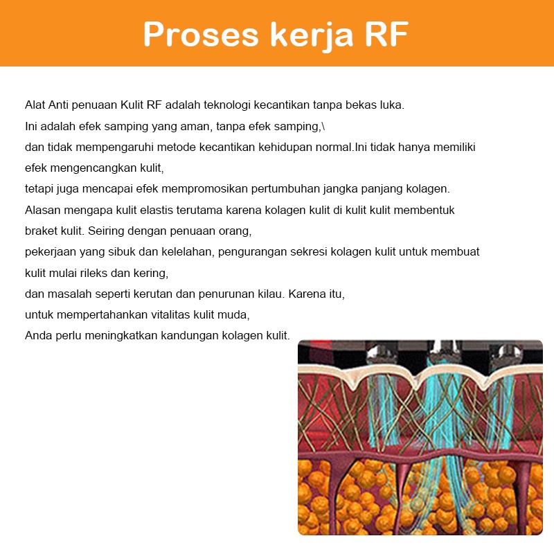 Mini RF Wajah Badan Mengencangkan Kulit Alat Kecantikan 3 Polar 6 Polar Radio Frequency Lemak Sel membakar Menghilangkan Kerutan Kantung Mata